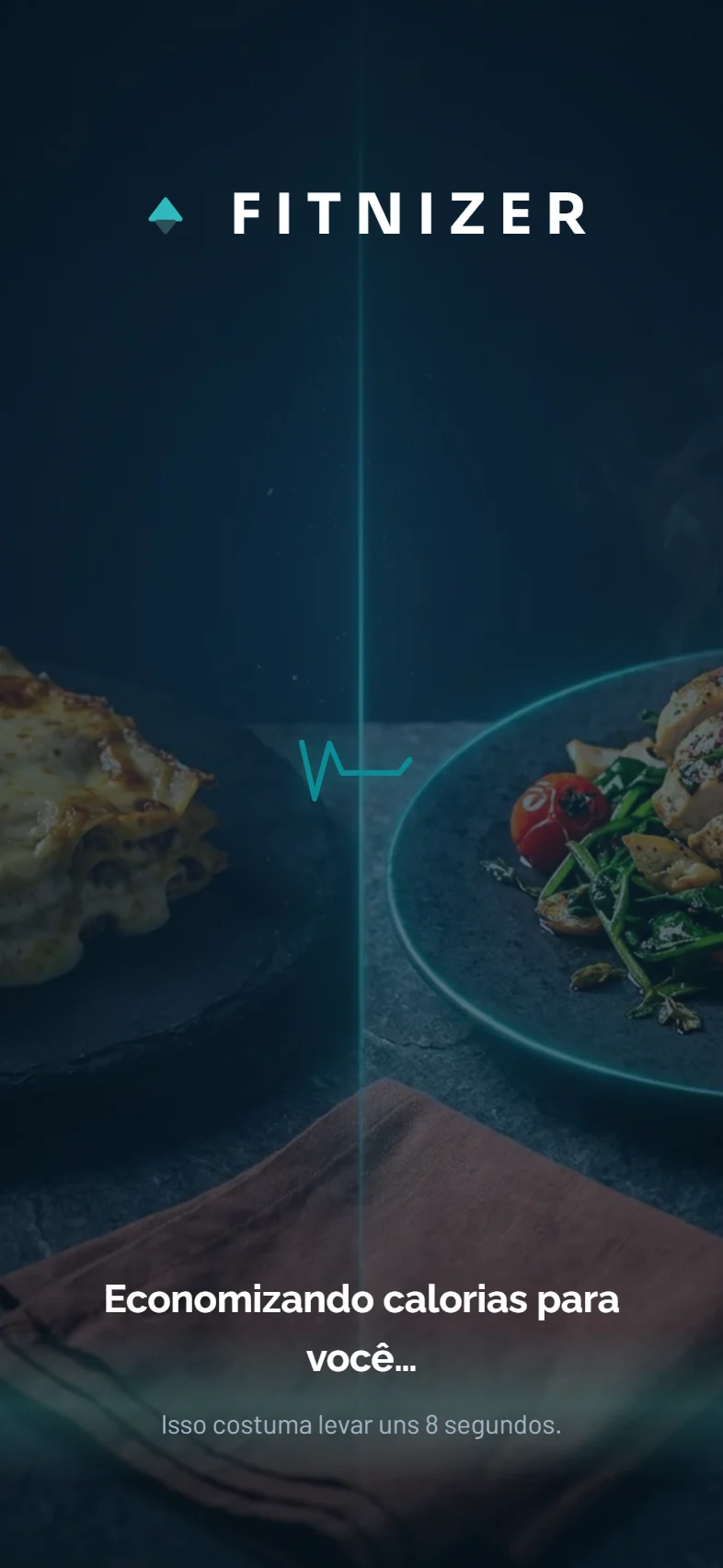 O Fitnizer refazendo uma receita
